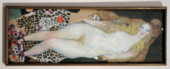 Adam et Eve, par Gustav Klimt (1918)