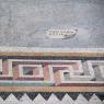 Pergamonmuseum, mosaïque avec signature de l'artiste