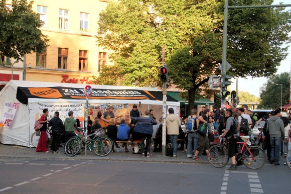 Sur la Oranienstraße, dans Kreuzberg