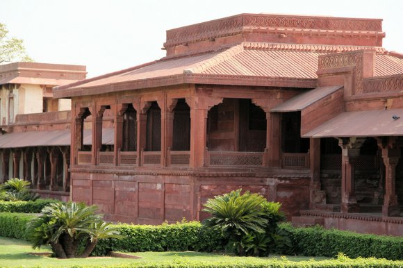 Fatehpur-Sikri - Diwan-i-Am (Salle des audiences publiques)