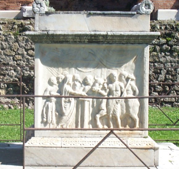 Temple de Vespasien, Pompéi