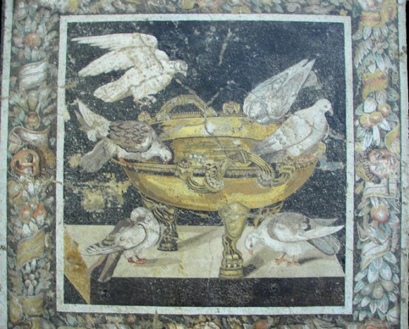 Mosaïque de Pompei, Naples