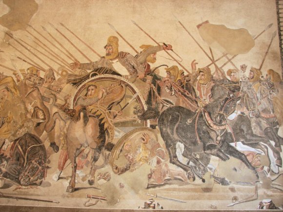 Mosaïque de la Bataille d'Alexandre