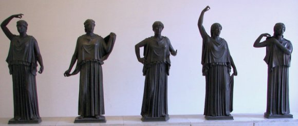 Danseuses d'Herculanum, Naples