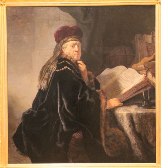 Le savant dans son cabinet, par Rembrandt (1634)