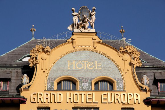 Grand Hôtel Europa, Place Venceslas