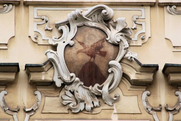 Rue Nerudova - Maison "A l'aigle rouge"